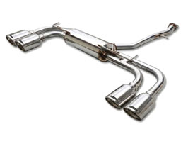 Admiration Exhaust System with Quad Tips (Stainless) for Lexus RX AL30