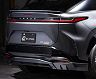 Mz Speed GLMRS Line Rear Half Spoiler Diffuser (3D Printed) for Lexus RZ450e