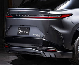 Mz Speed GLMRS Line Rear Half Spoiler Diffuser (3D Printed) for Lexus RZ XEBM15