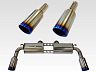 Levante Rear Section Exhaust System with Dual Ti Tips - Type B (Stainless)