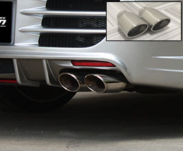V-Vision Level V Exclusive Muffler Exhaust System with Quad Tips (Stainless) for Lexus SC430