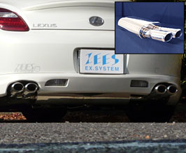 ZEES Exhaust System with Brediss Quad Tips for Lexus SC430