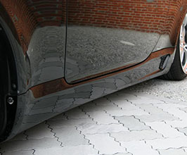 Job Design Completion Series Aero Side Steps (FRP) for Lexus SC 2