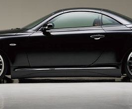 WALD Executive Line Aero Side Steps (FRP) for Lexus SC430