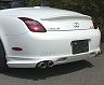 ZEES Rear Under Spoiler with Quad Outlet (ABS) for Lexus SC430