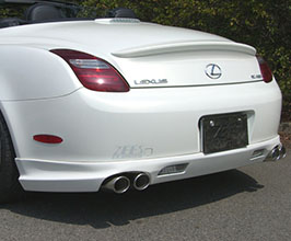 ZEES Rear Under Spoiler with Quad Outlet (ABS) for Lexus SC 2