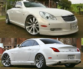 Kazama Auto LUXOR Aero Half Spoiler Lip Kit for Lexus SC 2