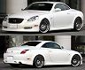 VERTEX (T&E Co) Digna Aero Half Spoiler Kit (FRP) for Lexus SC430