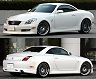 VERTEX (T&E Co) Digna Aero Half Spoiler Kit (FRP) for Lexus SC430