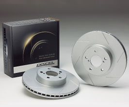 DIXCEL SD Type Slotted Disc Rotors - Rear for Lexus SC 2