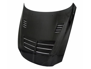 Seibon TSII style Front Hood Bonnet with Vents (Carbon Fiber) for Lexus SC400 / SC300 / Soarer