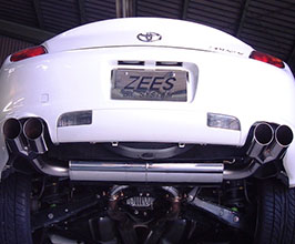 ZEES Exhaust System with Cyber Ex Quad Tips | Exhaust for Lexus SC