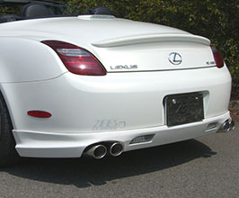 ZEES Rear Under Spoiler with Quad Outlet (ABS) for Lexus SC Z40