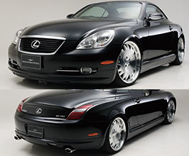 WALD Executive Line Aero Half Spoiler Kit (FRP) for Lexus SC Z40