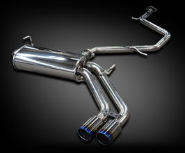 Kakimoto Racing Class KR Exhaust System with Single Side Dual Tips (Stainless) for Lexus UX 1