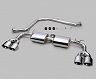 TOMS Racing Barrel Quad Exhaust System (Stainless)