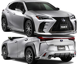 TOMS Racing Aero Spoiler Lip Kit (ABS) for Lexus UX250h / UX200 F Sport  2019-2023