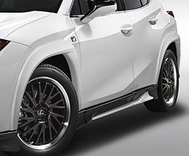 TRD Aero Front and Rear Over Fenders  (PPE) for Lexus UX250h / UX200