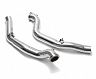 ARMYTRIX High-Flow Performance Down Pipes with Cat Simulator (Stainless) for Maserati Ghibli Turbo