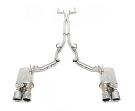 FABSPEED Valvetronic Cat-Back Exhaust System (Stainless) for Maserati Ghibli RWD
