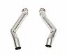 FABSPEED Primary Cat Bypass Downpipes (Stainless) for Maserati Ghibli RWD