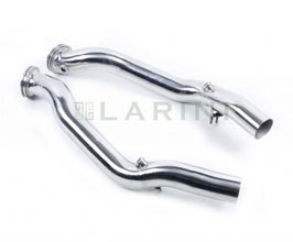 Larini Race Exhaust Cat Bypass Pipes (Stainless) for Maserati Ghibli