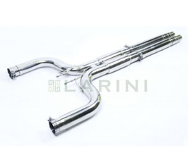 Larini Sports Exhaust Center Section Mid Pipes (Stainless) for Maserati Ghibli S Q4 3.0L V6