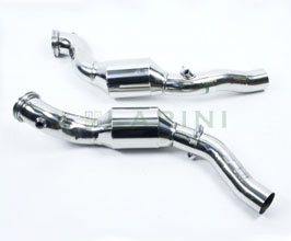 Larini Sports Exhaust Catalyst Pipes (Stainless) for Maserati Ghibli