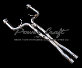 Power Craft Center X-Pipes (Stainless) for Maserati Ghibli