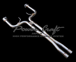 Power Craft Center X-Pipes (Stainless) for Maserati Ghibli V6 4WD