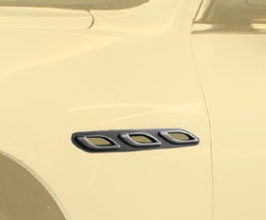 MANSORY Front Fender Side Trim Panel (Dry Carbon Fiber) for Maserati Ghibli