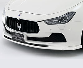 Pro Composite Aero Front Lip Spoiler (FRP with Dry Carbon Fiber) for Maserati Ghibli