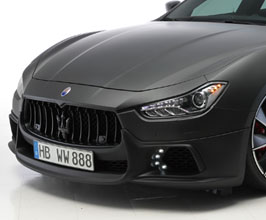 WALD Sports Line Black Bison Edition Aero Front Half Spoiler for Maserati Ghibli