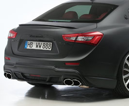 WALD Sports Line Black Bison Edition Aero Rear Skirt for Maserati Ghibli