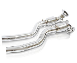Fi Exhaust Sport Downpipes - 200 Cell (Stainless) for Maseratti GranTurismo S / MC 4.7 with Sequential