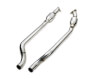 iPE Cat Pipes - 200 Cell (Stainless) for Maserati GranTurismo with Standard AT