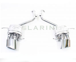 Larini Club Sport Rear Section Exhaust System with Valve and Oval Tips (Stainless) for Maserati GranTurismo
