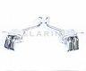 Larini Sports Rear Section Exhaust System with Quad Tips (Stainless)