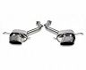 Tubi Style Exhaust System with Dual Oval Tips - Loud Version (Stainless)