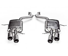 Tubi Style Exhaust System with Quad Tips (Stainless) for Maserati GranTurismo