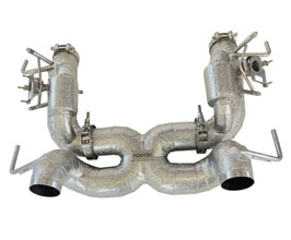 Novitec Power Optimized Exhaust System with Valves (Stainless) for Maserati MC20