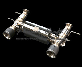 Power Craft Hybrid Exhaust Muffler System with Valves (Stainless) for Maserati MC-20