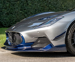 7 Design House Aria Aero Front Lip Spoiler with Integrated Mask for Maserati MC20