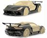 MANSORY Complete Conversion Aero Body Kit with Wide Over Fenders and GT Wing for Maserati MC20