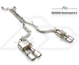 Fi Exhaust Valvetronic Exhaust System with Front Pipes and Mid X-Pipes (Stainless) for Maserati Quattroporte V6 Turbo