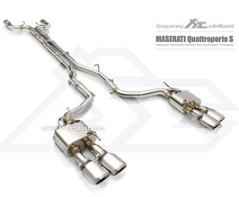 Fi Exhaust Valvetronic Exhaust System with Front Pipes and Mid X-Pipes (Stainless) for Maserati Quattroporte GTS V8 Turbo RWD