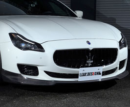 Leap Design Aero Front Lip Spoiler (Carbon Fiber) for Maserati Quattroporte