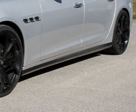 Novitec Aero Side Step Panels (Carbon Fiber) for Maserati Quattroporte
