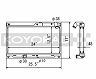 KOYORAD N-Flo Racing Radiator (Aluminum) for Mazda RX-7 FD3S 13B-REW