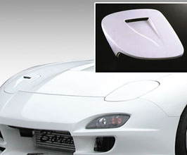 Border Racing Front Headlamp Cover with Air Intet (FRP) for Mazda RX-7 FD3S